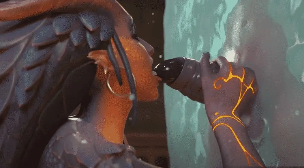 Dragon Symmetra teleporter BJ