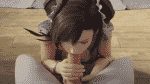 Final Fantasy 7 Remake Tifa Lockhart blowjob
