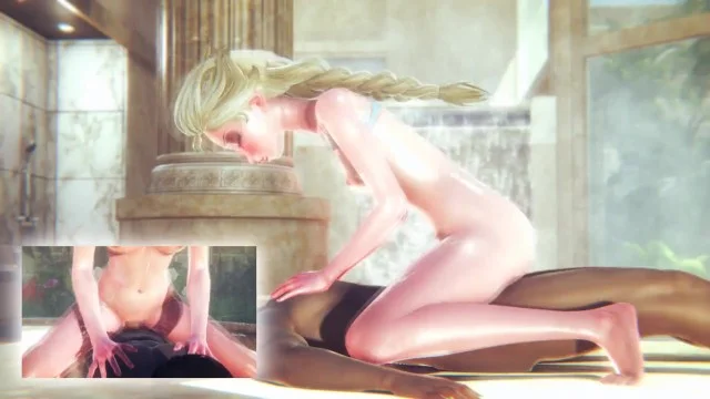 Frozen – Elsa gets fucked and creampied – 3D Porn