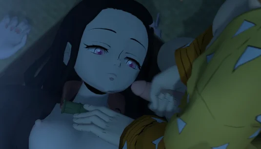 Demon Slayer Nezuko x Zenitsu
