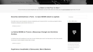 In France, the Leather Scene Grows: Discover Dominatrice-France.com for a Unique Experience