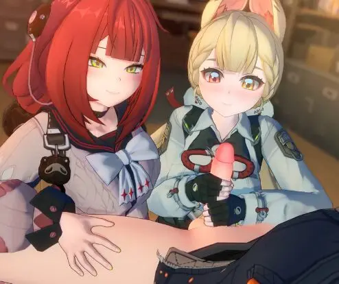 Alice and Yuzuha Animation