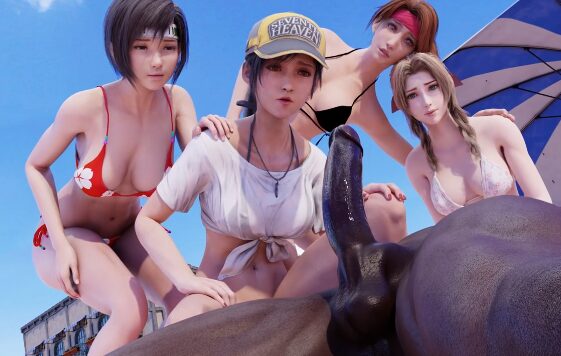 FF7 Tifa Lifeguard
