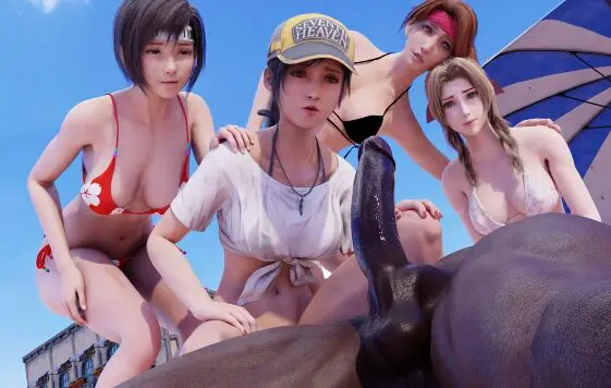 FF7 Tifa Lifeguard